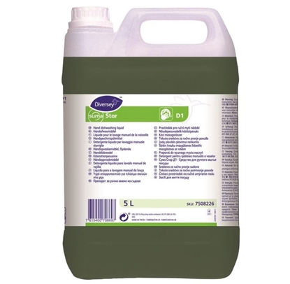 Picture of SUMA STAR D1 Trauku mazgāšanas līdzeklis rokam 5L (2x5L)