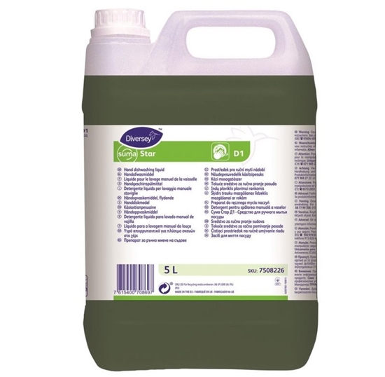 Picture of SUMA STAR D1 Trauku mazgāšanas līdzeklis rokam 5L (2x5L)