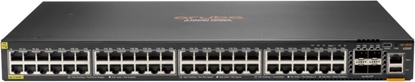 Изображение Switch HP HPE Aruba 6300F - Switch - L3 - managed - 48 x 10/100/1000 (PoE+) + 4 x 50 Gigabit Ethernet SFP56 - Przepyw powietrza z przodu do tyu - moliwo montau w szafie - PoE+ - zgodny z TAA