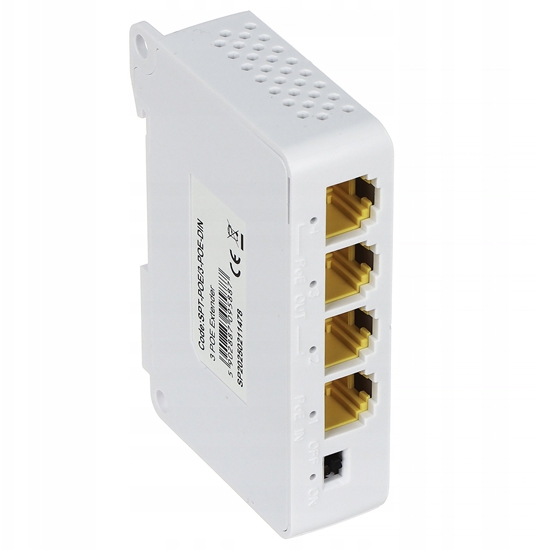 Picture of SWITCH POE / EXTENDER SPT-POE/3-POE-DIN 4-PORTOWY DELTA NETWORK