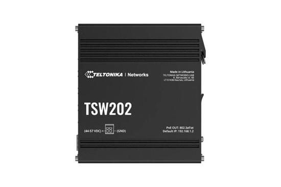 Picture of Switch|TELTONIKA|TSW202000000|Type L2|PoE+ ports 8|240 Watts|TSW202