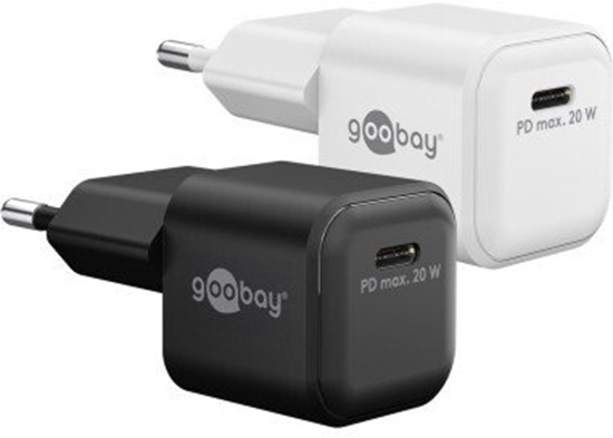 Изображение Szybka adowarka USB-C PD GaN Nano (20 W) czarny