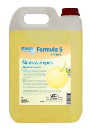 Picture of Šķidrās ziepes EWOL Formula S CITRUS 5L (2gab/kastē)