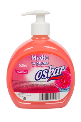 Picture of Šķidrās ziepes KAMAL Oskar rozā 0.5L (16gab/kastē)