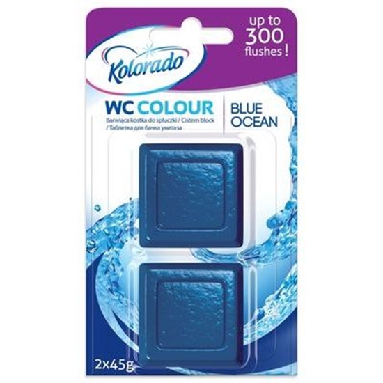 Picture of Tabletes tualetes poda tvertnei WC Colour OCEAN 2gb/iep. (24iep./1kaste)