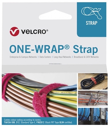 Picture of Tama VELCRO One Wrap 20 mm x 330 mm, 100 sztuk, zielona