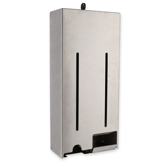 Picture of Tamponu un ieliktnīšu dozators, 10x21x45cm,  nerūsējošais tērauds