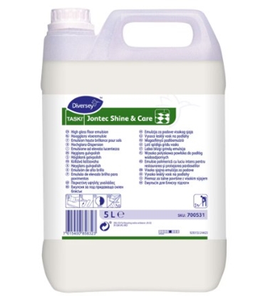 Picture of TASKI Jontec Shine &  Care,  Augsta spīduma grīdas emulsija 5L, 2gab/iepak.