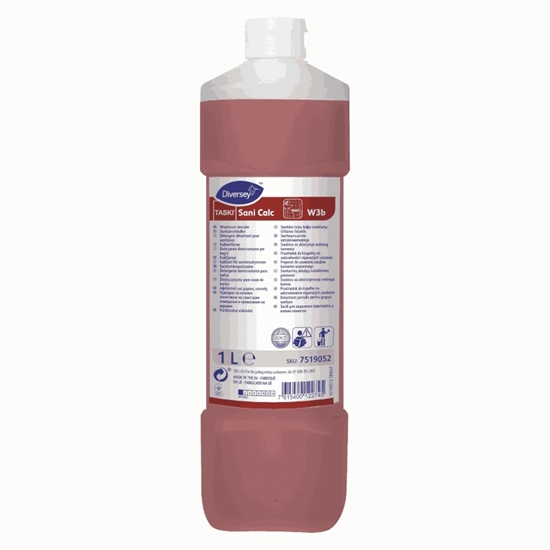Picture of TASKI SANI CALC Skābs kaļķa nogulšņu noņemšanas līdzeklis 1L (6gab/iep)