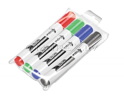 Picture of Tāfeļu marķieru komplekts TACTIC 4 krāsas