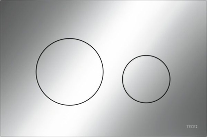 Attēls no TECEloop WC plastmasas plāksne (9240921) hroms  gl