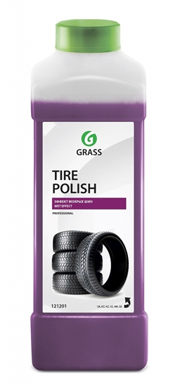 Picture of TIRE POLISH, automašīnu riepu tīrīšanas, podrināšanas līdzeklis, 1L