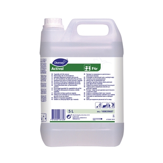 Picture of Tīrīšanas līdzeklis grīdas virsmu attaukošanai, Actival F4r, koncentrāts, 5 L