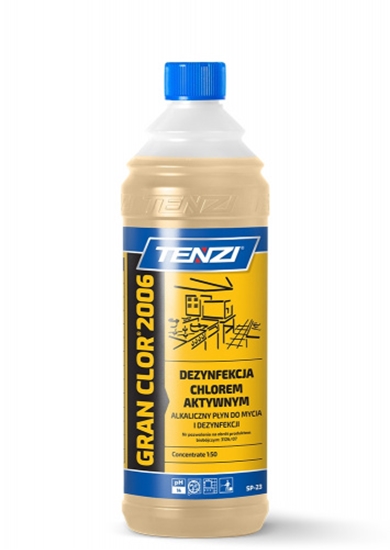 Picture of Tīrīšanas līdzeklis san. virsmām Gran Clor 2006 1L (12 gab./ kaste)