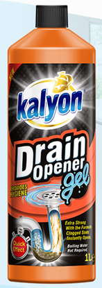 Picture of Tīrīšanas želeja kanalizācijām KALYON Quick Effect 1L (12gab/kastē)