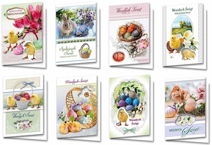 Picture of Top Graphic Karnet B6 BWD Wielkanoc wieckie (10szt) MIX