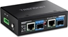 Изображение Trendnet 2-Port Industrial SFP to Gigabit PoE++ Media Conv.