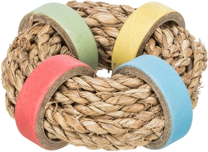 Picture of Trixie Zabawka dla winek morskich/królików, trawa morska/tektura, r.8 cm