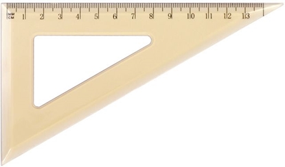 Picture of Trīsstūris 60*/13cm dūmakains  GR853