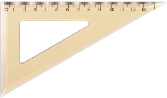 Picture of Trīsstūris 60*/13cm dūmakains  GR853