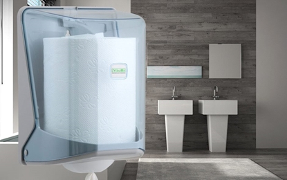 Picture of Turētājs dvieļiem FEEDPOINT, OG2T, caurspīdīgs