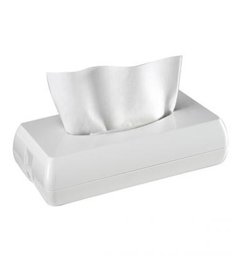 Picture of Turētājs kosmētiskajām salvetēm, 13x7x27cm, balts