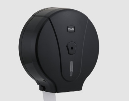 Picture of Turētājs tualetes papīra ruļļiem, MJ2B, Maxi Jumbo, 31x33x13cm, melns, (8 gab/kastē)