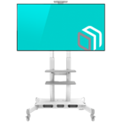 Attēls no TV SET ACC MOBILE STAND/50-86"/WHITE TS1881-W ONKRON