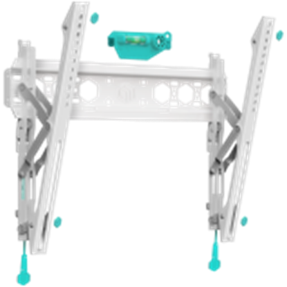 Attēls no TV SET ACC WALL MOUNT /32-70"/WHITE TM5-W ONKRON