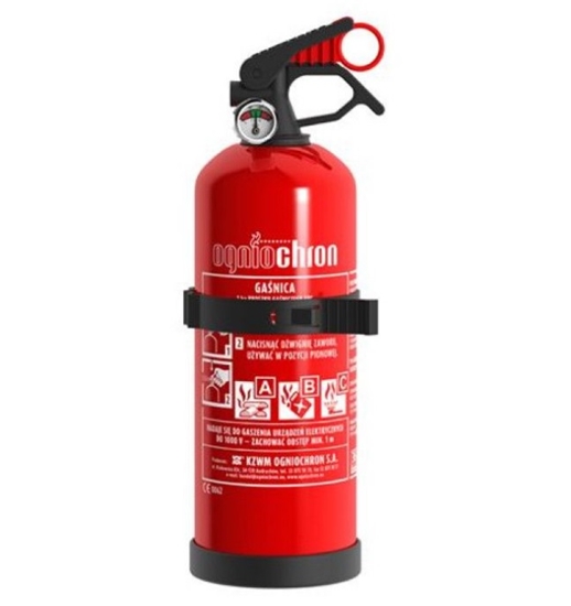 Picture of Ugunsdzēšamais aparāts 1kg ar kronšteinu, 8A 34B/C