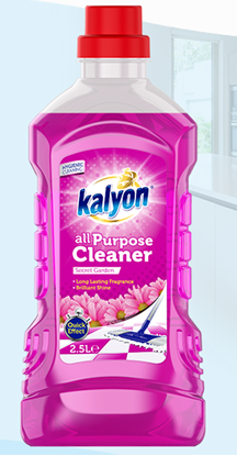 Picture of Universāls mazgāšanas līdzeklis grīdām KALYON Garden 1L (12gab/kastē)