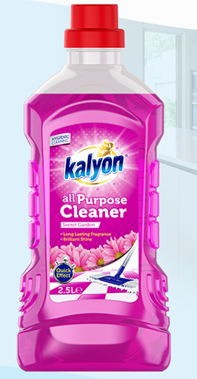 Picture of Universāls mazgāšanas līdzeklis grīdām KALYON Garden 1L (12gab/kastē)