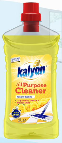 Picture of Universāls mazgāšanas līdzeklis grīdām KALYON Yellow Roses 1L (12gab/kastē)
