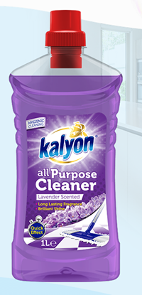 Picture of Universāls mazgāšanas līdzeklis grīdām KALYON Lavander 1L (12gab/kastē)