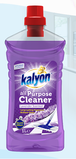 Picture of Universāls mazgāšanas līdzeklis grīdām KALYON Lavander 1L (12gab/kastē)