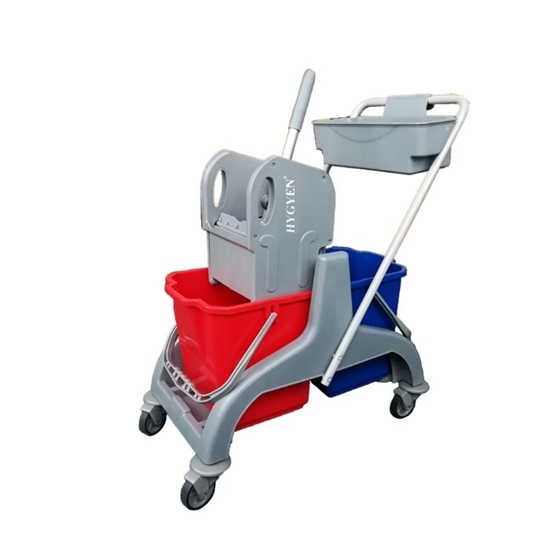 Picture of Uzkopšanas ratiņi HYGYEN 2x18L, 67 x 43 x 85 cm