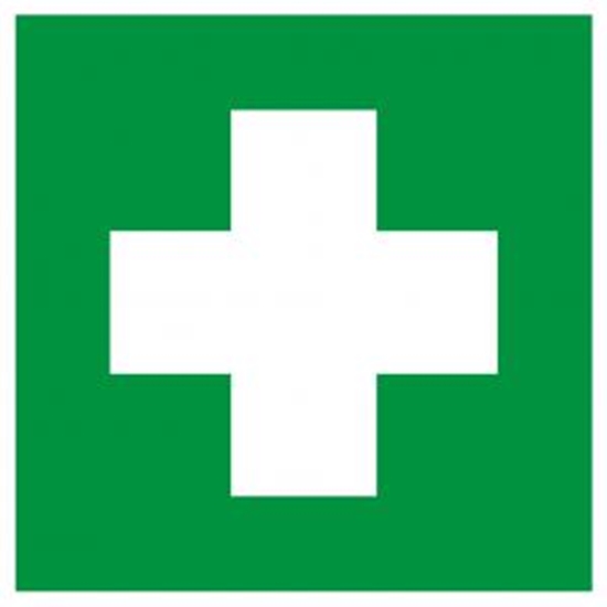 Picture of Uzlīme "Pirmās palīdzības punkts" 100x100mm