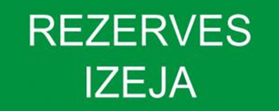Picture of Uzlīme "Rezerves izeja" 80x200mm