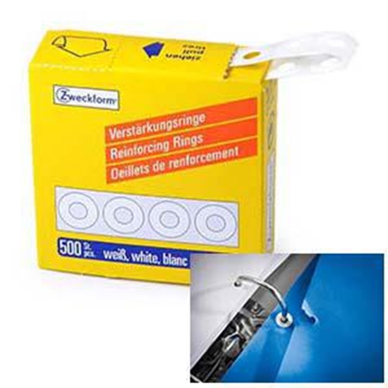 Picture of Uzlīmes apaļas 13mm 500gab. PP caurspīdīgi