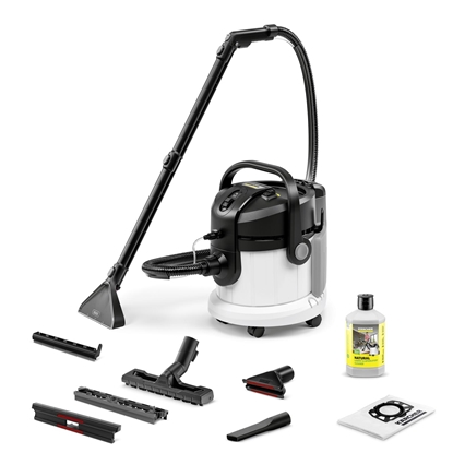 Picture of Vacuum Cleaner|KARCHER|Input power 1000 W|Dust capacity 4 L|Drum vacuum|Cleaning type Dry&wet|Dust container Bagless|Colour Black/Grey/White|1.081-155.0