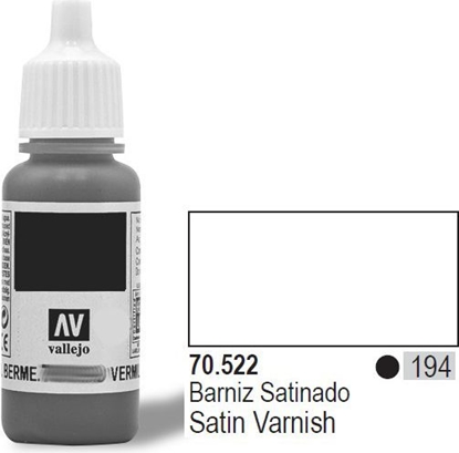 Изображение Vallejo Lakier Nr194 Satin Varnish 17ml
