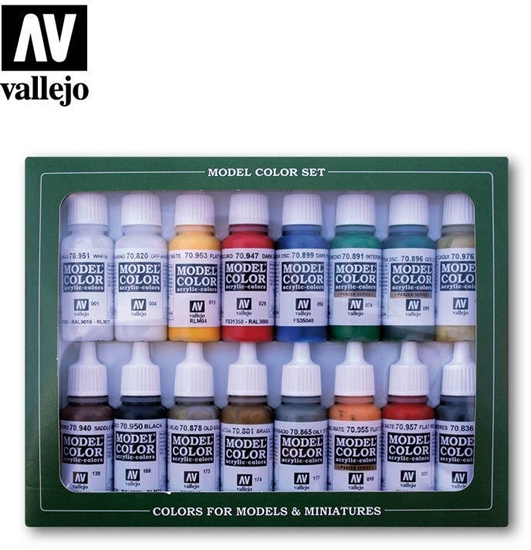 Picture of Vallejo: 70.149 - Model Color Set - Napoleonic Colors French & British 1789-1815 (16 x 18 ml)