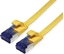 Attēls no Value FTP Patch Cord, Cat.6A (Class EA), extra-flat, yellow, 1 m