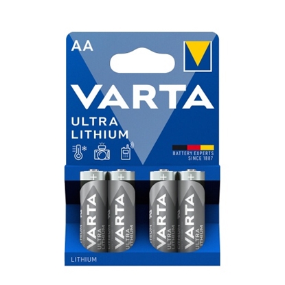 Attēls no VARTA Professional Lithium baterija AA (1,5 V) B4 | Cena par 4 gab.