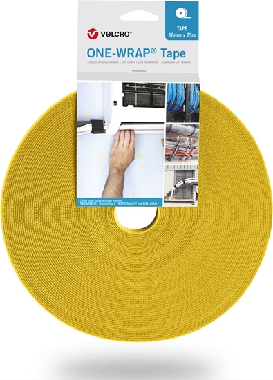 Picture of Velcro ® One Wrap® Band 16 mm breit, gelb, 25 m