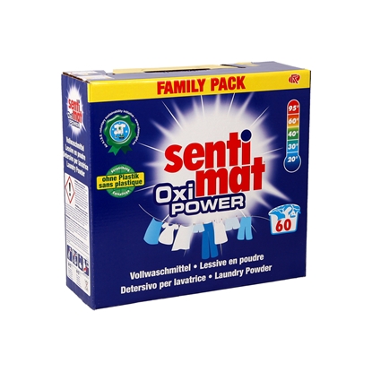 Picture of Veļas mazgāšanas pulveris SENTIMAT Oxi Power 3,3kg 60WL