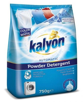 Attēls no Veļas pulveris Color/white KALYON Mountain breeze 750gr (20gab/kastē)