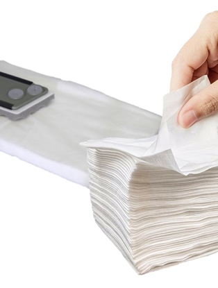 Attēls no Vienreizējās lietošanas audums impregnēts 100x30cm 100 gab. (5iepak./1 kaste)