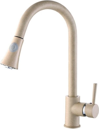 Picture of Virtuves maisītājs Daru, izvelkams, bēšs granīts