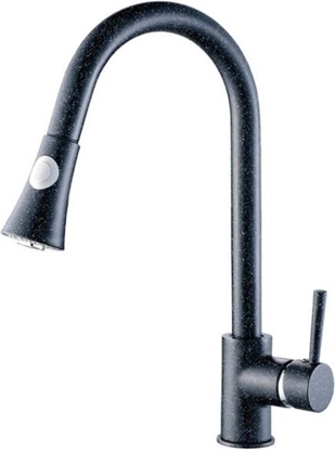 Picture of Virtuves maisītājs Daru, izvelkams, melns granīts